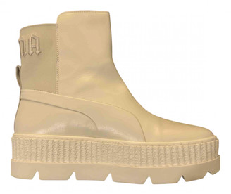 fenty puma boots yellow
