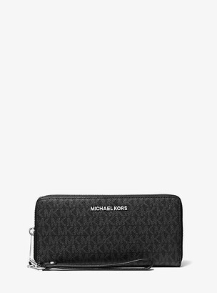 michael kors black wallet womens