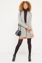 Thumbnail for your product : Oasis Ribbed cosy cardigan [span class="variation_color_heading"]- Mid Grey[/span]
