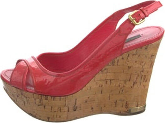 Louis Vuitton Fur Slides - Pink Sandals, Shoes - LOU582739