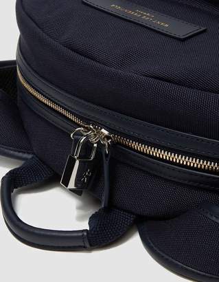 WANT Les Essentiels Kastrup Leather and Canvas Backpack