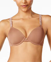 Thumbnail for your product : Natori Pure Luxe Embroidered-Strap Bra 732080
