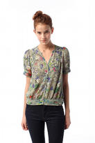 Thumbnail for your product : Urban Outfitters Pins and Needles Watercolor Chiffon Blouse