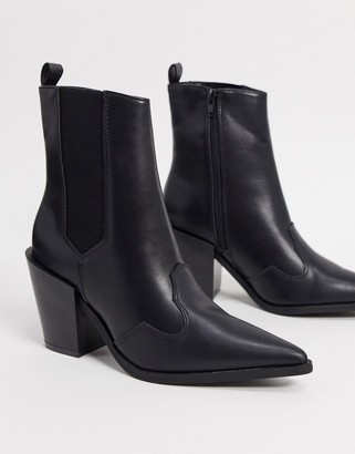 truffle collection flat chelsea boots