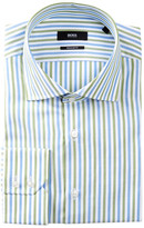 Thumbnail for your product : HUGO BOSS Gerald Herringbone Stripe Dress Shirt