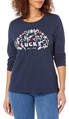 Lucky Brand Blue Women's Long Sleeve Tops | Shop the world's 