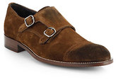 Thumbnail for your product : To Boot Suede Cap Toe Double Monk-Strap Shoes