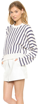 Thumbnail for your product : Alexander Wang T by Chunky Dolman Long Sleeve Pullover