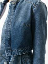 Thumbnail for your product : Alexander McQueen layered denim jacket