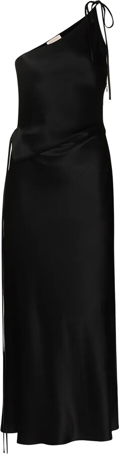 MATÉRIEL Asymmetric One-Shoulder Dress