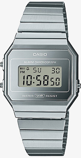 Casio Mens Silver A700 Series Digital Watch