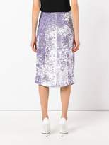 Thumbnail for your product : Victoria Beckham folded straight skirt