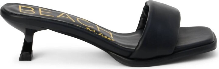 BEACH BY MATISSE Women's Kitten Heels In Black