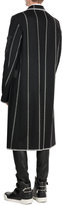 Thumbnail for your product : Kenzo Striped Wool Coat