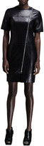Thumbnail for your product : Alexander Wang Zip-Front Leather Dress