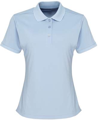 Premier Womens/Ladies Coolchecker Short Sleeve Pique Polo T-Shirt