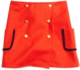 Thumbnail for your product : Brooks Brothers Faux Wrap Skirt