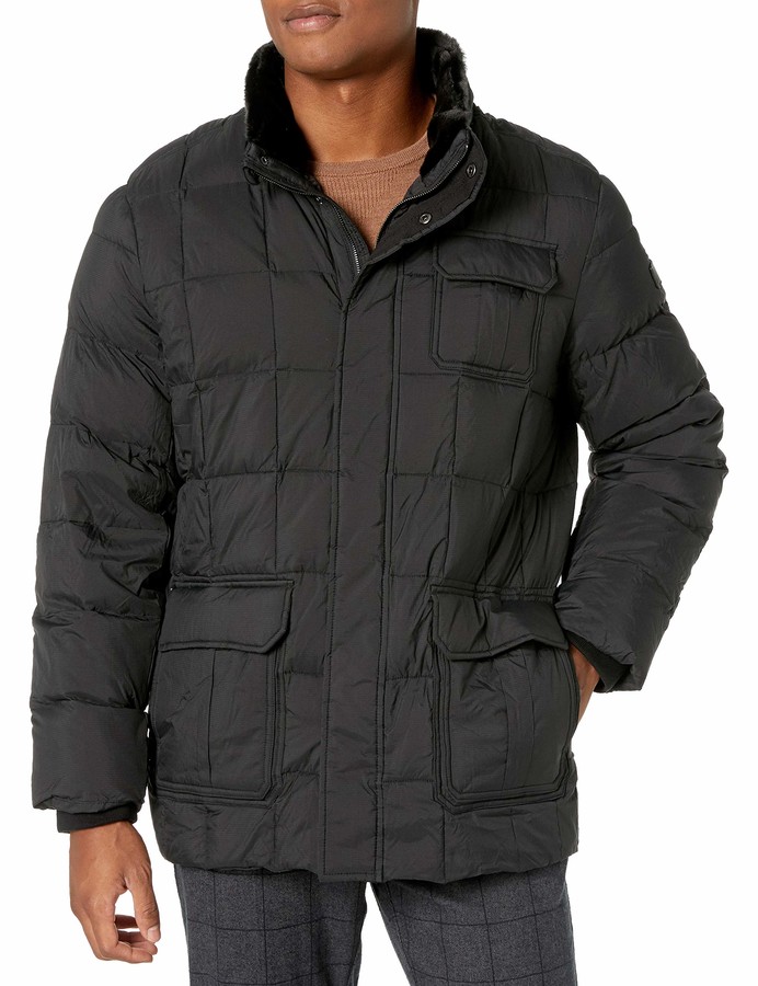 tumi mixed media jacket