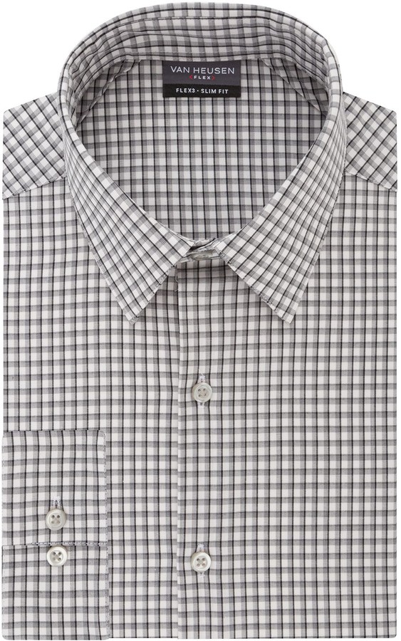 van heusen extra slim fit dress shirts