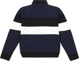 Thumbnail for your product : Versace Children La Greca cotton track jacket