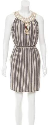 Calypso St. Barth Striped Mini Dress