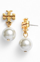 Thumbnail for your product : Tory Burch Faux Pearl Drop Earrings