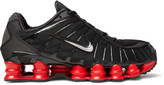 Thumbnail for your product : Nike + Skepta Sk Shox Tl Rubber-Trimmed Mesh Sneakers