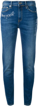 Mira Mikati embroidered jeans