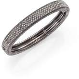 Thumbnail for your product : Adriana Orsini Pavé Crystal Four-Row Bangle Bracelet