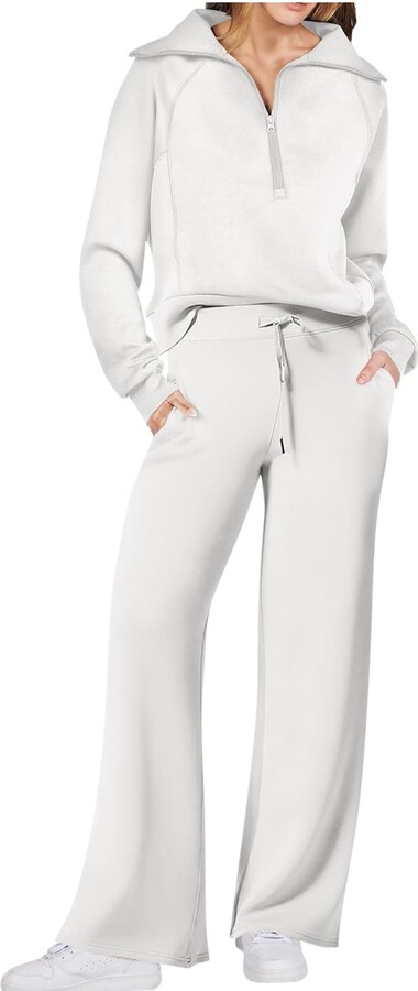 Generic Womens Long Sleeve Loungewear Ladies Two Piece Co ord Set