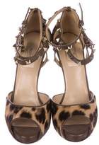 Thumbnail for your product : Valentino Ponyhair Rockstud Pumps