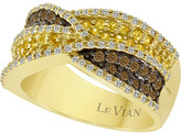 Thumbnail for your product : LeVian 14K 0.93 Ct. Tw. Diamond & Yellow Sapphire Ring