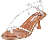 Thumbnail for your product : Zimmermann Skinny Strap Heeled Sandals