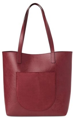 time and tru tote bag