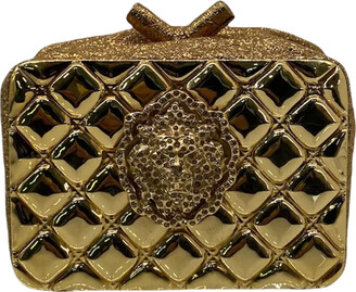 Chanel Gold Lambskin 'CC' Evening Bag Q6B4NW1IDB000