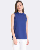 Thumbnail for your product : Forcast Tabitha Rolled Collar Top