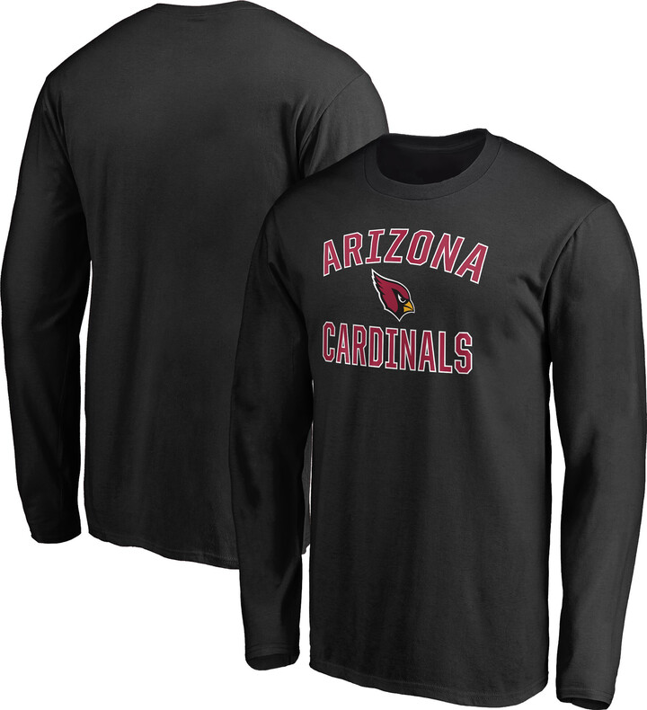 Fanatics MTO Label Men's Black Arizona Cardinals Victory Arch Long Sleeve T-Shirt