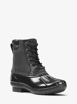 Michael Kors Easton Lace-Up Duck Boot