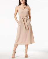 Thumbnail for your product : Moon River Adjustable Belted Dress