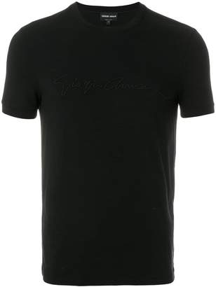 Giorgio Armani logo detail T-shirt