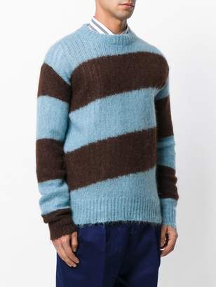 Marni stripe knitted sweater