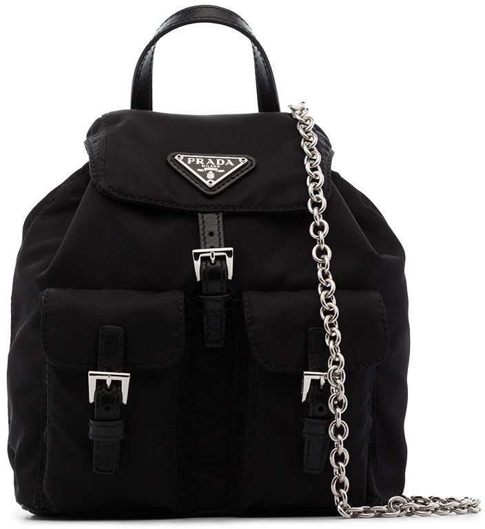 prada vela backpack small