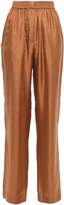 Thumbnail for your product : Cédric Charlier Satin-twill Straight-leg Pants