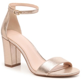 kelly and katie courtnee sandal gold