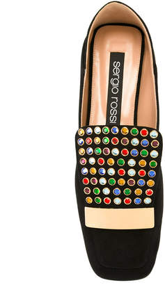 Sergio Rossi sr1 embellished slippers