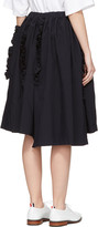 Thumbnail for your product : Comme des Garcons Navy Ruffle Skirt
