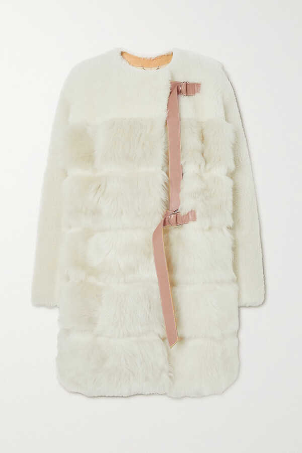 chloe white coat