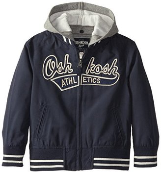 Osh Kosh Little Boys' Baseball Fashion Hooded Jacket