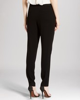 Thumbnail for your product : Halston Pants - Slim Drape Front
