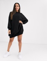 Thumbnail for your product : ASOS DESIGN Petite oversized sweat dress